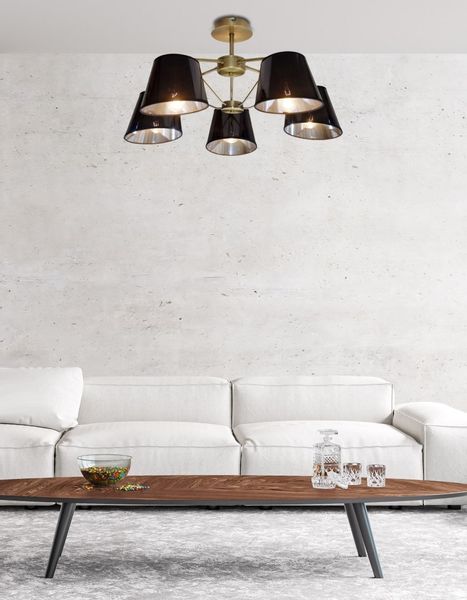 Cortez zwis 5x40W E14 patyna zdjęcie 2