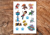 Wydruk cukrowy A4 Psi Patrol 13 elem. DIY