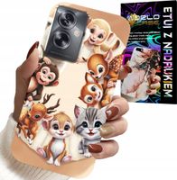 ETUI DO OPPO A79 5G - PLECKI DLA DZIECI W ZWIERZĘTA LEŚNE CASE