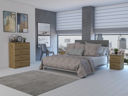 KOMODA MALWA M4 70 - DĄB ARTISAN na Arena.pl