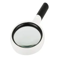 Lupa 6x klasyczna szkło powiększające soczewka 65 mm średnicy