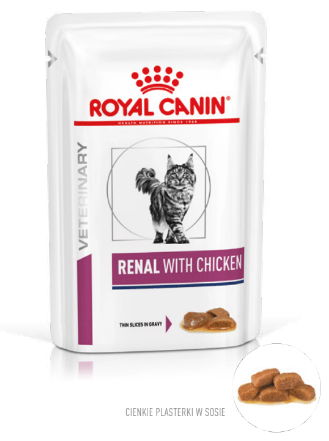 ROYAL CANIN Renal With Chicken 12x85g zdjęcie 1