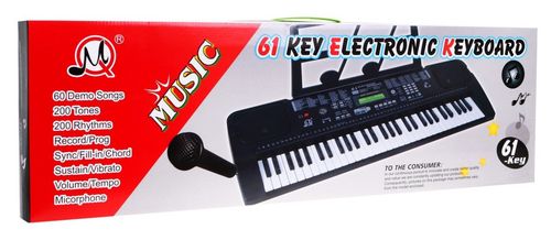 Keyboard Z Mikrofonem Dla Dzieci 5+ Taktomierz Radio Usb Mp3 - Model na Arena.pl