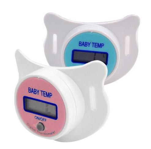 Smoczek z termometrem - niebieski na Arena.pl