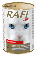 Rafi Mokra karma dla kotów z wołowiną 415 g