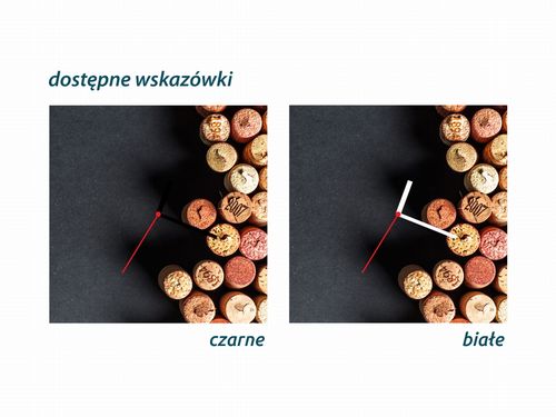 ZEGAR SZKLANY OKRĄGŁY - Korki na Arena.pl