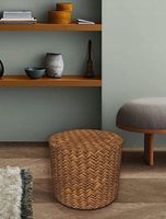 Pufa ogrodowa z Codury, wodoodporna do domu i ogrodu - wzór Rattan