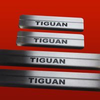 Listwa progowa VOLKSWAGEN TIGUAN MK1 Stal nierdzewna 304 mat 4szt