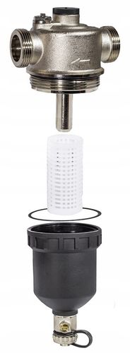 FILTR MAGNETYCZNY SEPARATOR ZANIECZYSZCZEŃ 11/4" DO INSTALACJI CO 5/4" DN32 na Arena.pl