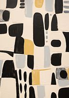 Plakat 67,5x95cm Geometria Cieni