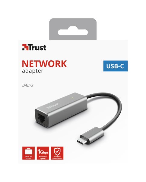 ADAPTER TRUST USB-C LAN Ethernet Dalyx zdjęcie 9