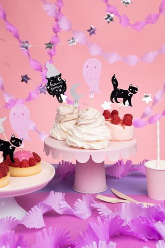 dekoracje do muffinek halloween, 14 cm, mix na Arena.pl