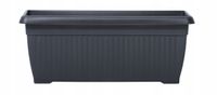 Doniczka balkonowa Terra DTT800 | Antracyt, Kształt Prostokątny, Wymiary 34x80x32 cm, Kolor Antracyt, Prosperplast