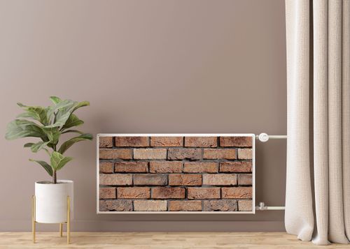 Maskownica MAGNETYCZNA Na Grzejnik Cegła Efekt 3D 80cm x 60cm na Arena.pl