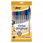 Długopisy Cristal Original pounch (10 sztuk)