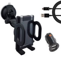 uchwyt na telefon + ładowarka