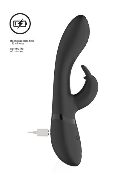 Cato - Pulse G-Spot Rabbit - Black zdjęcie 11