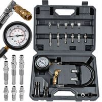 MIERNIK CIŚNIENIA DIESEL 19 ELEMENTÓW PRZEWÓD 400MM SZYBKOZŁĄCZ PM-MCSD-19T