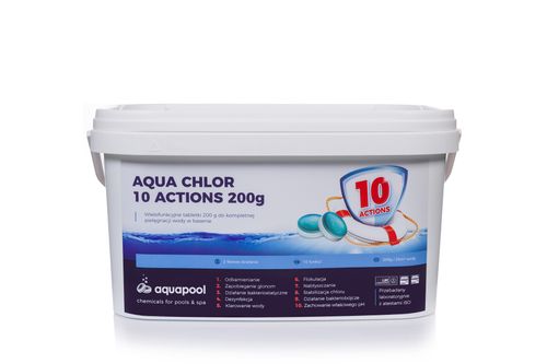 Aqua Chlor Multi 10 Actions 200g 3kg na Arena.pl