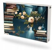 Mata magnetyczna magnes na grzejnik kaloryfer na wymiar STOS KSIĄŻEK KWIATY