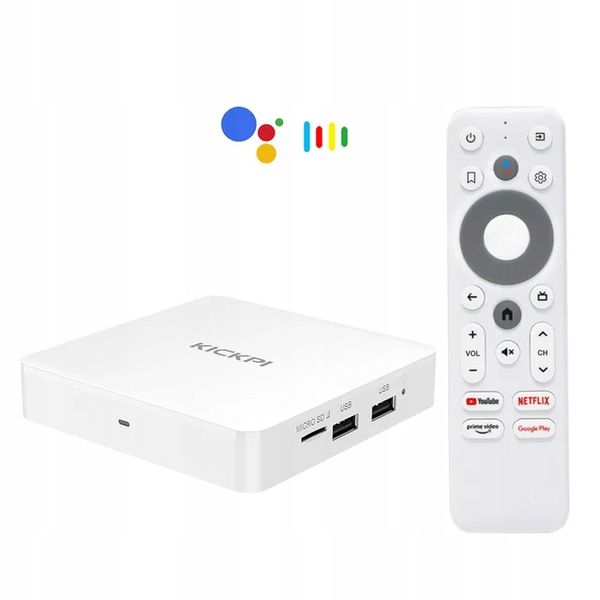 ANDROID SMART TV BOX 4K 2/32GB AndroidTV 12 ODTWARZACZ MULTIMEDIALNY zdjęcie 1