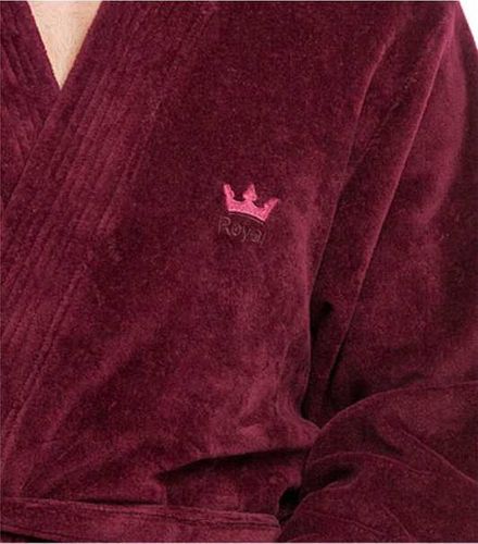 Szlafrok męski LUNA kod 850 bordowy roz. XXL na Arena.pl