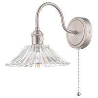 Lampa ścienna do jadalni Hadano HAD0761-04 Dar Lighting przezroczysta chrom