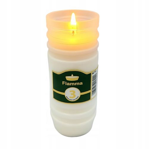 Wkłady do Zniczy Parafinowe Całoroczne Znicze 3 Dni 72 h Wersja Jesienna na Arena.pl