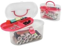 ZESTAW KRAWIECKI DO SZYCIA NICI IGŁY W PUDEŁKU