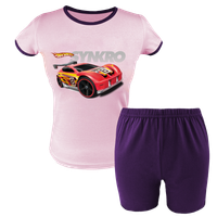 Krótka Piżama dziecięca Hot Wheels