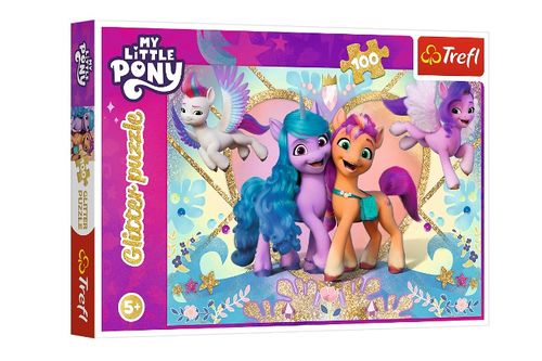 PUZZLE 100 Glitter MLP Błyszczące kucyki 14831 na Arena.pl