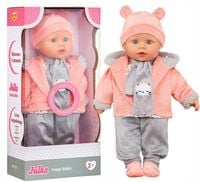 Smily Play LALKA JULKA BOBAS 40cm mówi ŚPIEWA PIOSENKI uczy OPOWIADA BAJKI