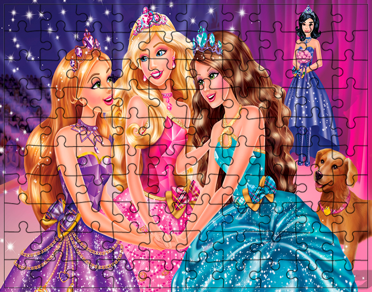Puzzle Barbie zdjęcie 1