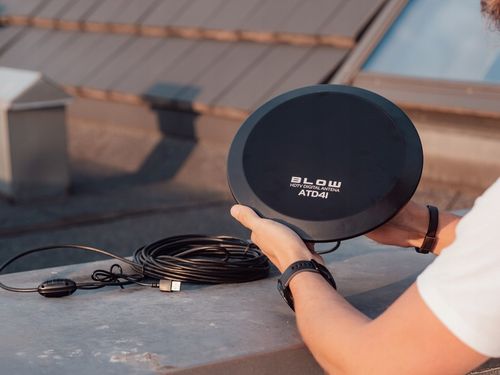 AKTYWNA ANTENA WEWNĘTRZNA ZEWNĘTRZNA DOOKÓLNA 360 DVB-T2 TV 4K DAB MUX-8 na Arena.pl