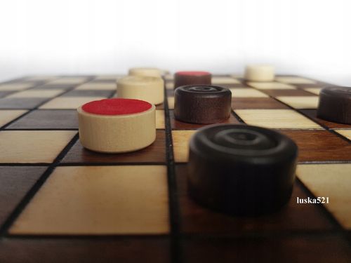 Warcaby 25x25 drewnine PRODUCENT na Arena.pl