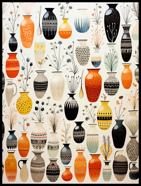 Plakat 60x80cm Symfonia Wazonów zdjęcie 2