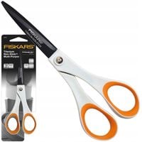 NOŻYCZKI FISKARS TITANIUM UNIWERSALNE NOŻYCE KRAWIECKIE NonStick OSTRE 18CM