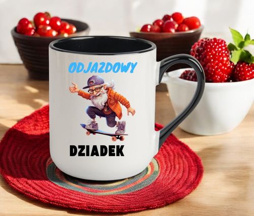 KUBEK Z NADRUKIEM ŚMIESZNY PREZENT DZIEŃ DZIADKA URODZINY IMIENINY DZIADEK na Arena.pl