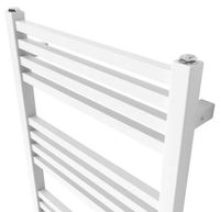 GRZEJNIK ŁAZIENKOWY HALFA1 BIAŁY 105X45CM CO