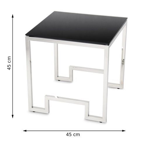KOMPLET 3 STOLIKÓW SAMMEN SILVER BLACK na Arena.pl