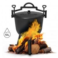 KOCIOŁEK ŻELIWNY MULTIGARDEN 10L NIEPRZYWIERAJĄCY OGRODOWY