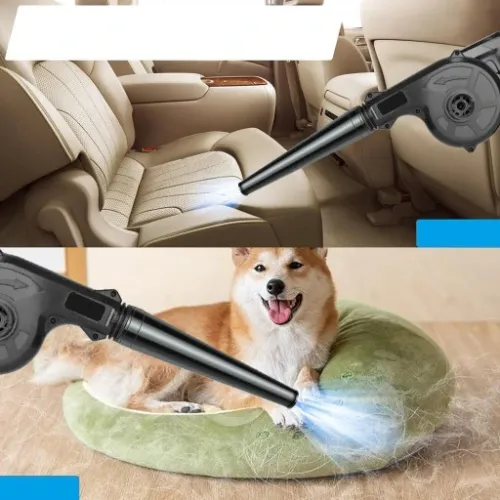 PRZENOŚNA 18V AKUMULATOROWA DMUCHAWA DO LIŚCI, DMUCHAWA OGRODOWA, DO na Arena.pl