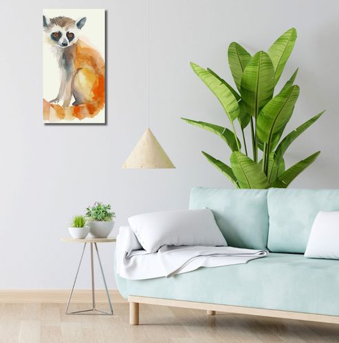Obraz 30x60cm Lemurek na Arena.pl