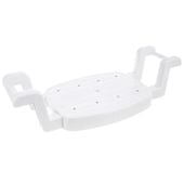 Siedzisko do wanny regulowane białe 58-77x27,5 cm