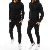 MĘSKI KOMPLET DRESOWY BLUZA SPODNIE ax0383 - XL