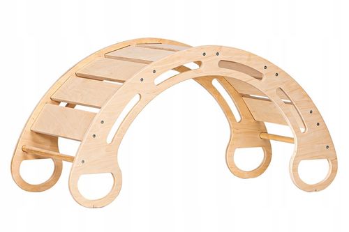 Bujak drewniany, bujaczek + zjeżdżalnia little M na Arena.pl