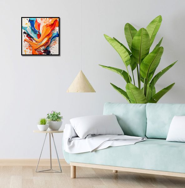 Plakat 40x40cm Taneczne Fale zdjęcie 4