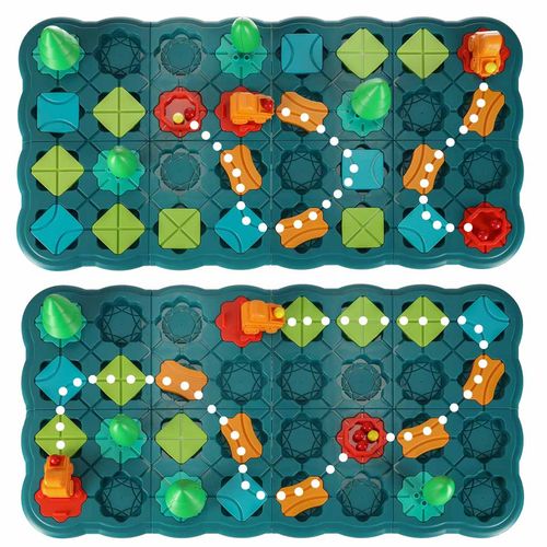 KX3225_1 Gra logiczna planszowa labirynt tor prze na Arena.pl