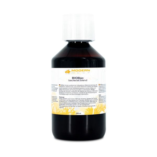 Modern Reef BIOBac Bacterial Blend 250ml - bakterie do akwarium zdjęcie 1