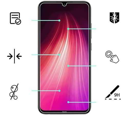 Szkło hartowane 9H płaskie do Xiaomi Redmi Note 8 Pro na Arena.pl